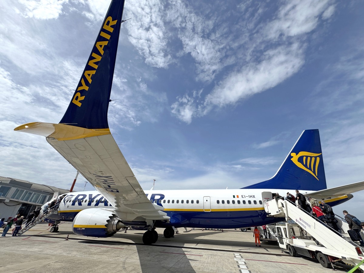 Avión de Ryanair