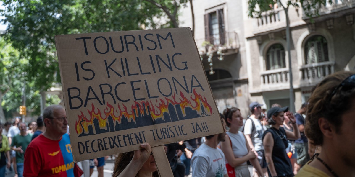 Protests in Barcelona