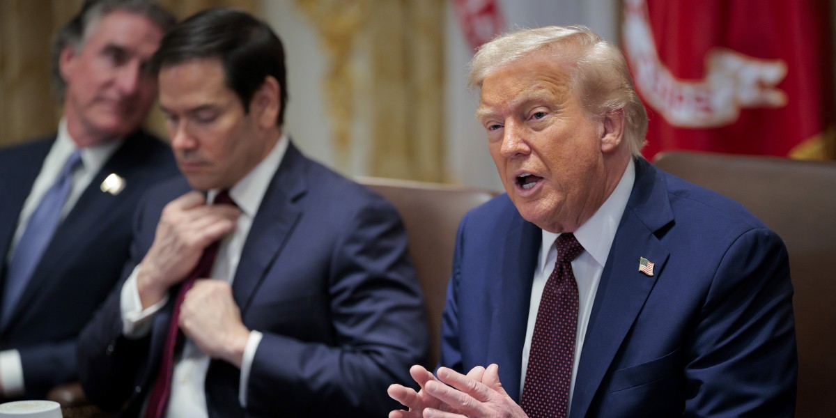 El presidente de Estados Unidos, Donald Trump