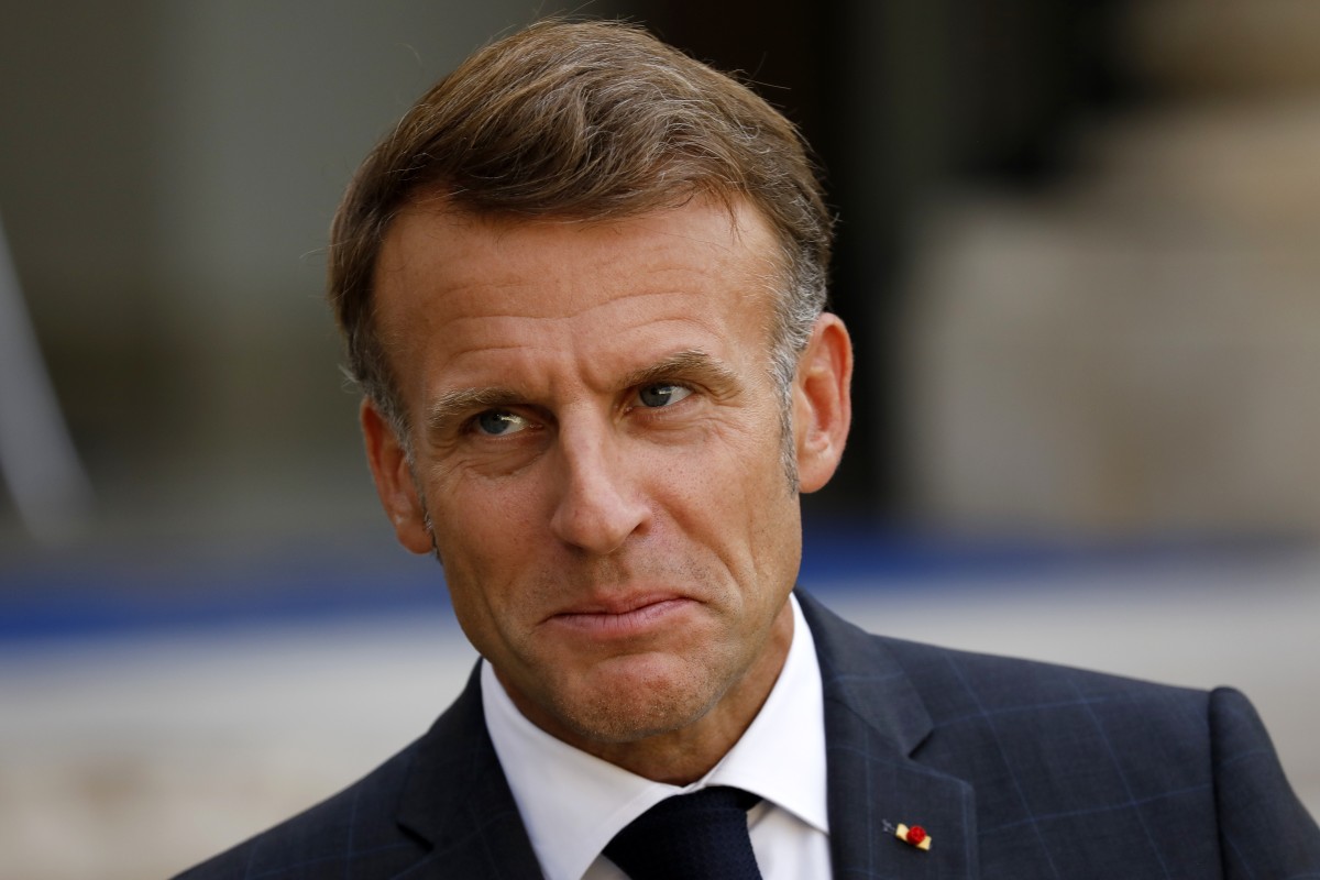 Emmanuel Macron, presidente de Francia