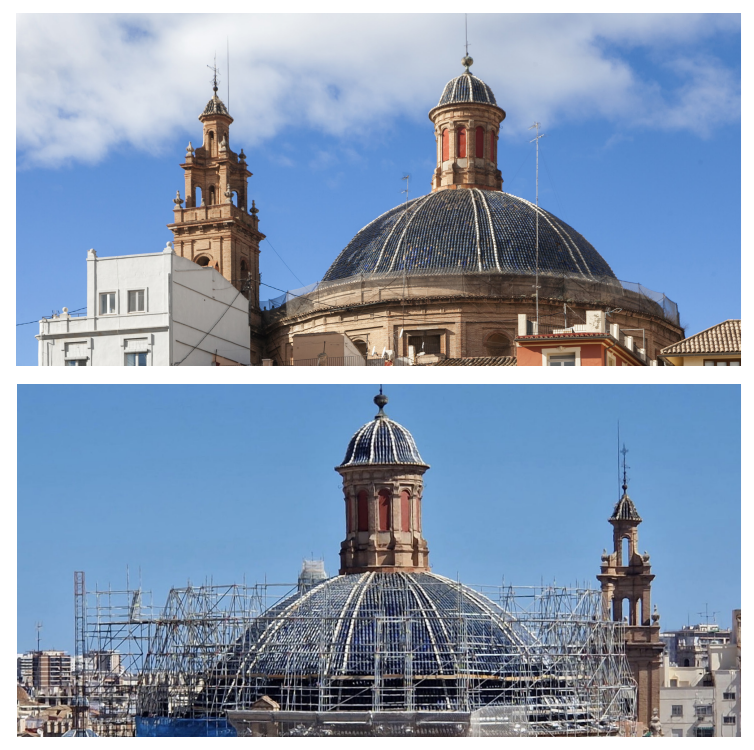 Cúpula de la iglesia