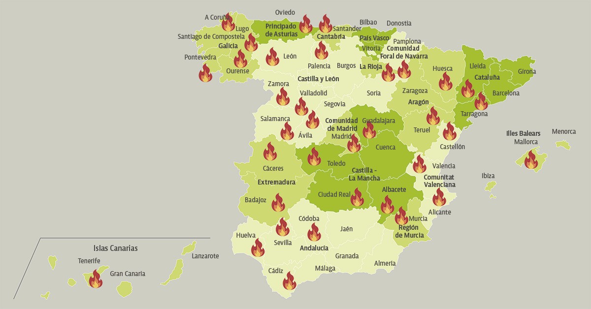 Ayudas incendios