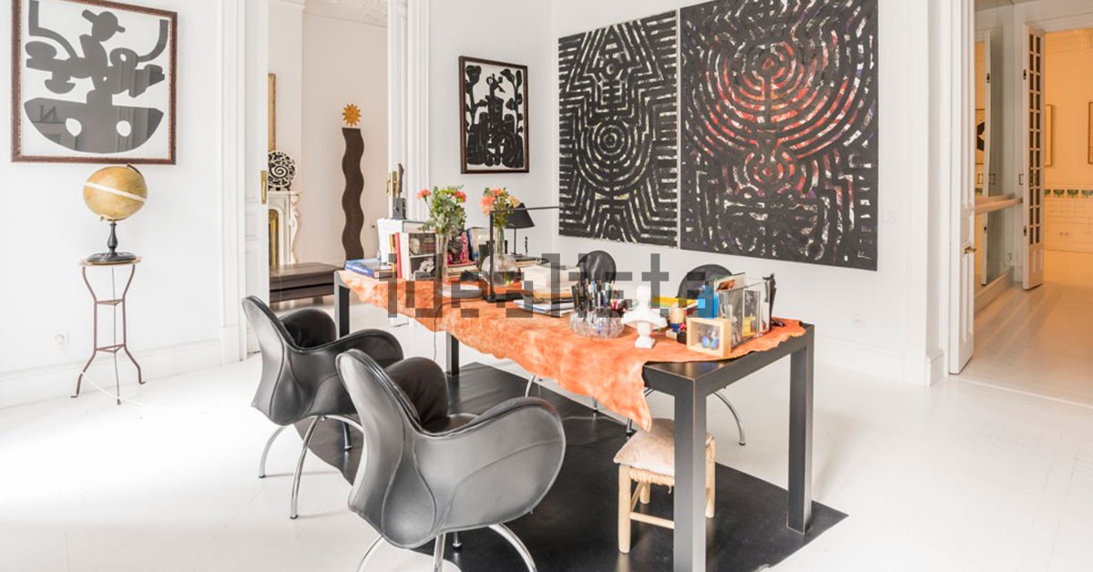 Comedor de la casa de Nacho Duato