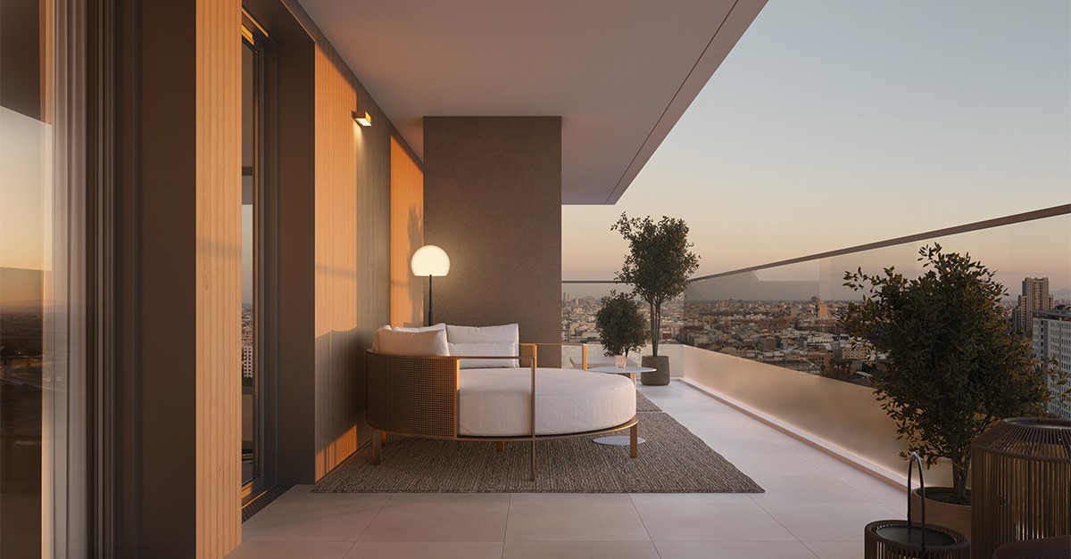 Terraza AQ The One