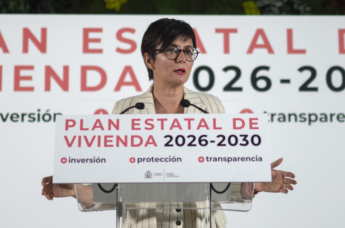 La ministra de Vivienda y Agenda Urbana, Isabel Rodríguez.