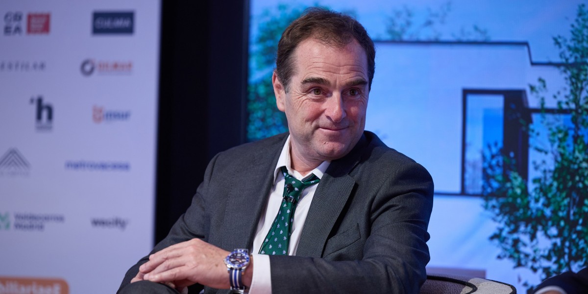 Archivo -El consejero delegado de Neinor Homes, Borja García-Egotxeaga, durante la IV Gran Jornada Inmobiliaria, en el hotel Rosewood Villa Magna, en Madrid (España)