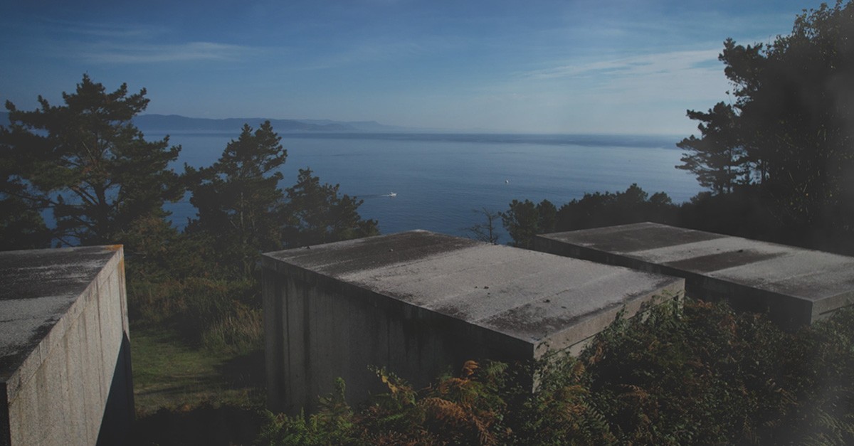  Vistas al mar desde el Cementerio de Fisterra