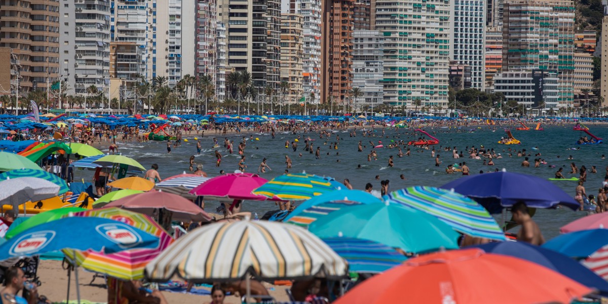 Record number of tourists Spain