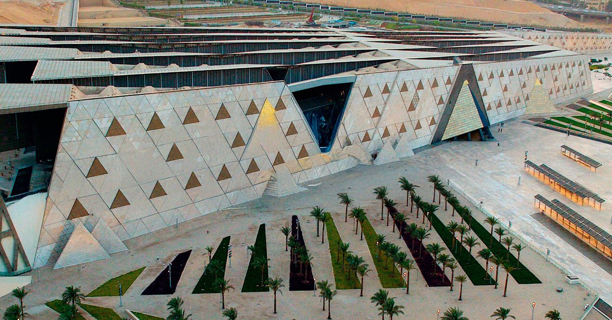 Exterior del Gran Museo Egipcio