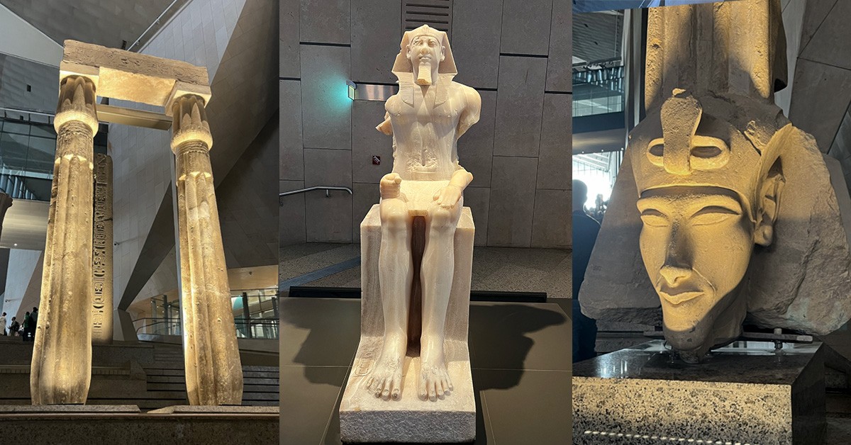 Interior del Gran Museo Egipcio