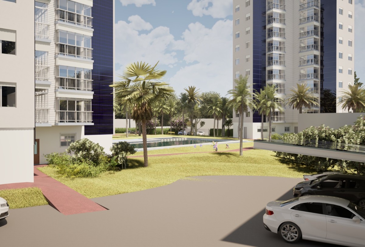 Reforma de la fachada con vidrio fotovoltaico