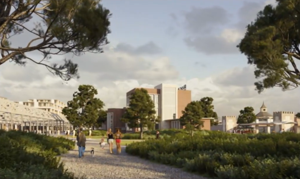 Zonas verdes del nuevo ecobarrio de Alcalá de Henares