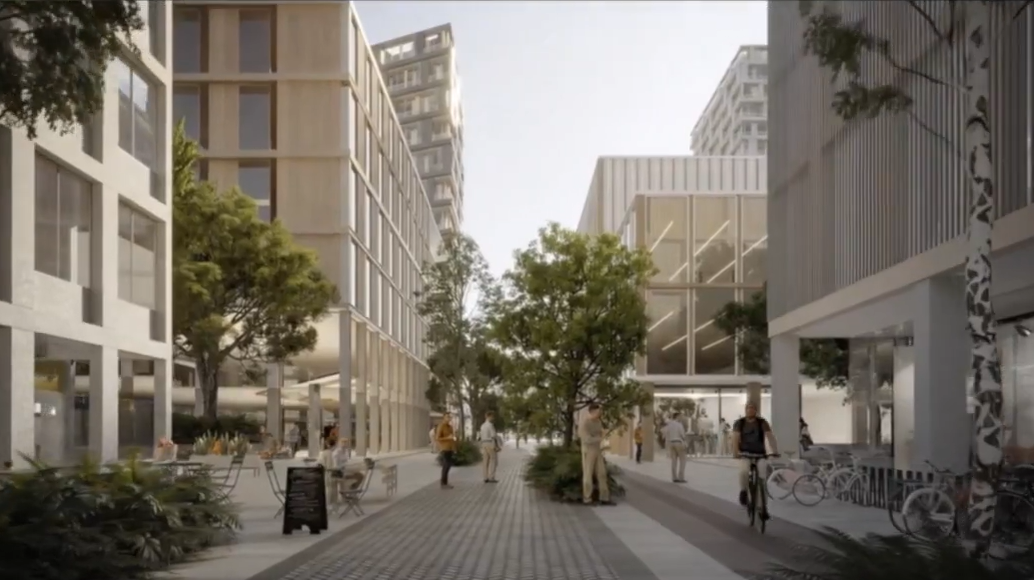 Zonas comerciales en Roca City