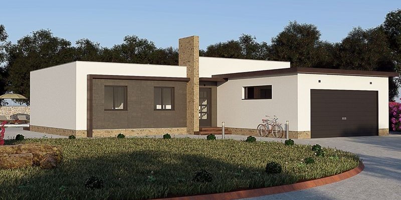 casas prefabricadas con garaje