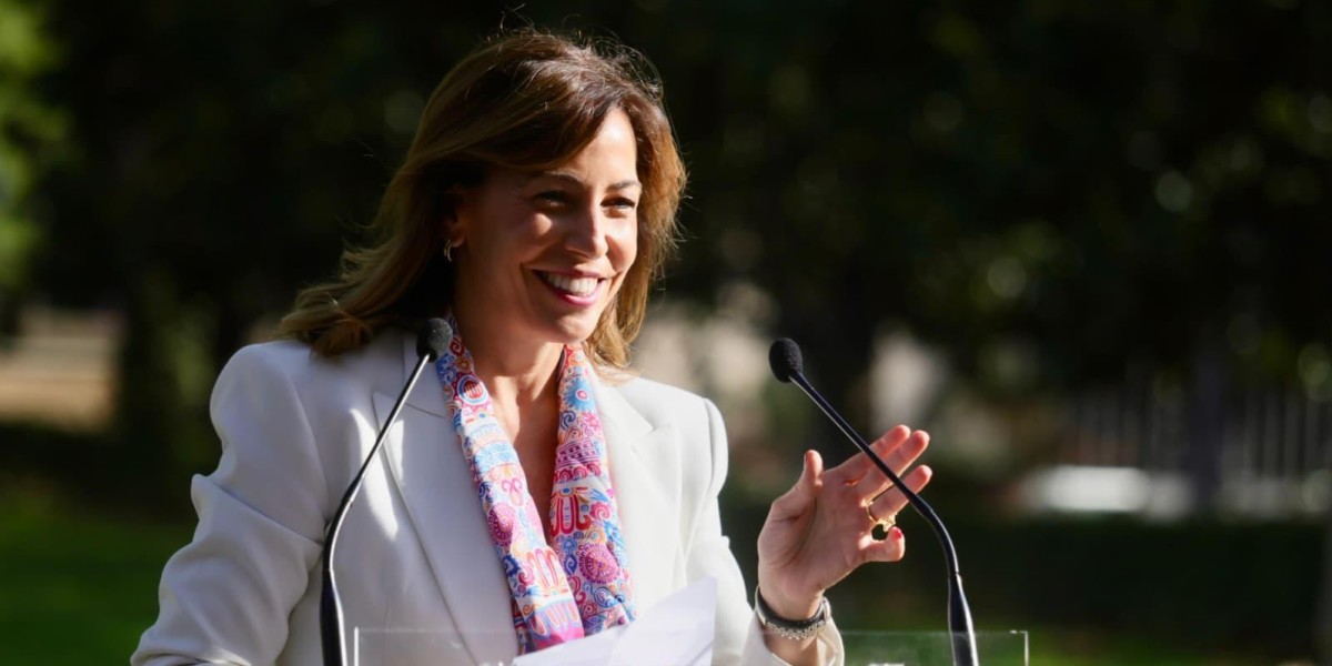 La alcaldesa de Zaragoza, Natalia Chueca