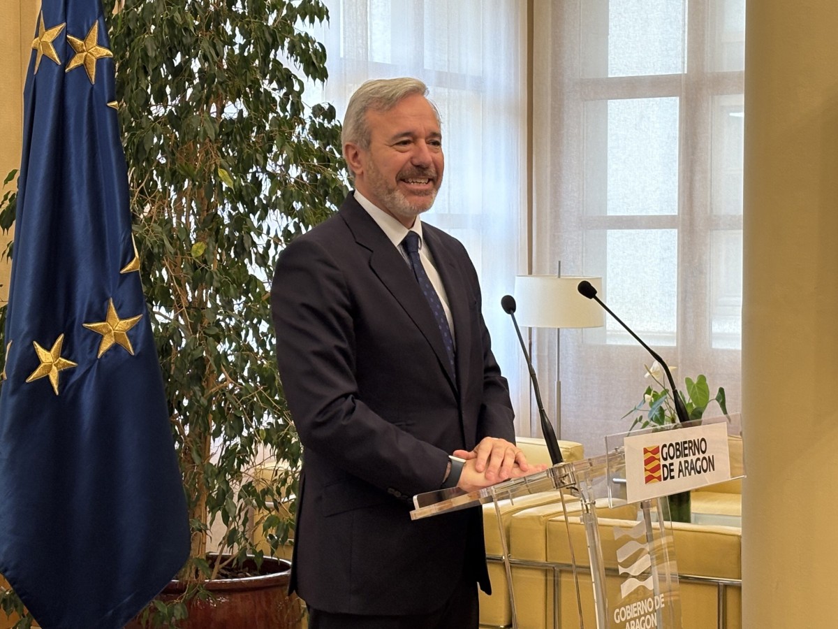 El presidente del Gobierno de Aragón, Jorge Azcón.