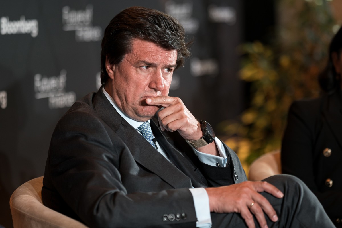 Archivo - El consejero delegado y vicepresidente del grupo inmobiliario Merlin Properties, Ismael Clemente, interviene durante el foro de Bloomberg "Futuro de las Finanzas: Perspectivas Económicas de España 2025", a 8 de octubre de 2025, en Madrid (España