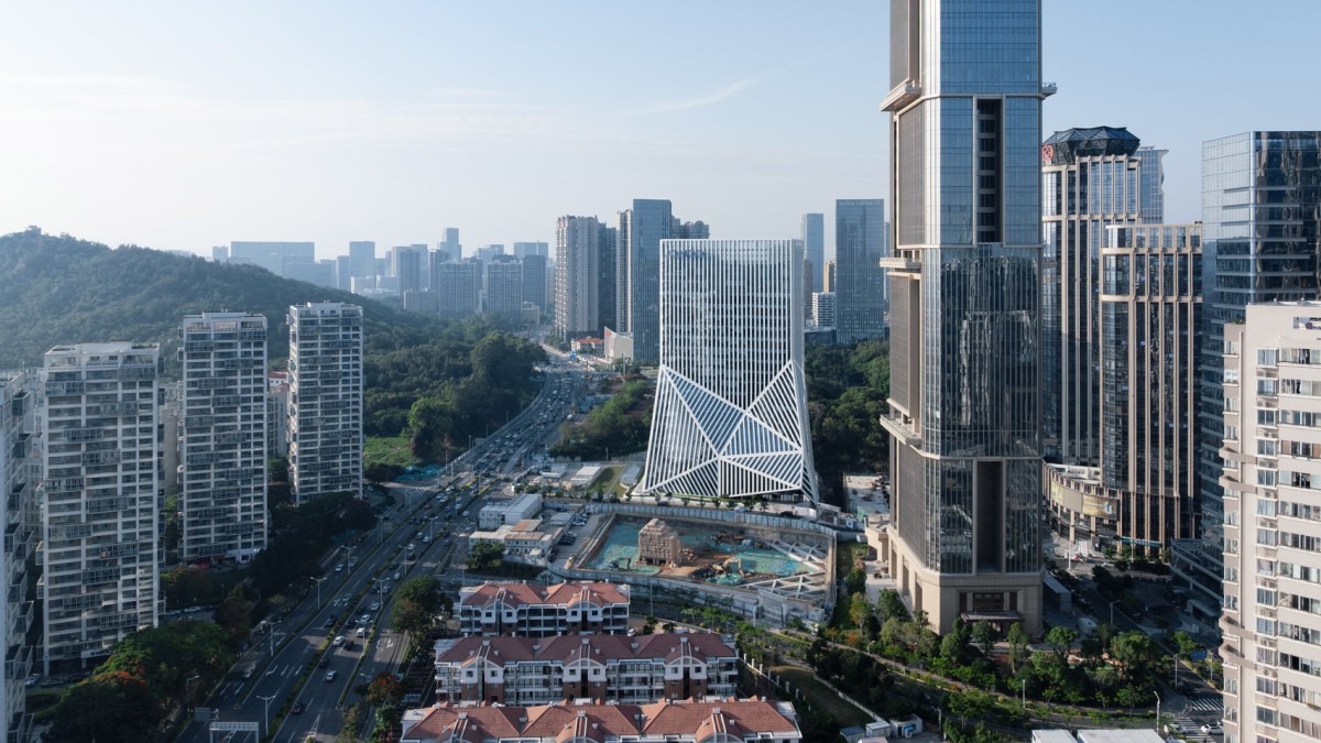 La nueva sede central de Jomoo, la mayor empresa china de productos sanitarios, se sitúa en la ciudad costera de Xiamen y ha sido diseñada por el estudio OMA.