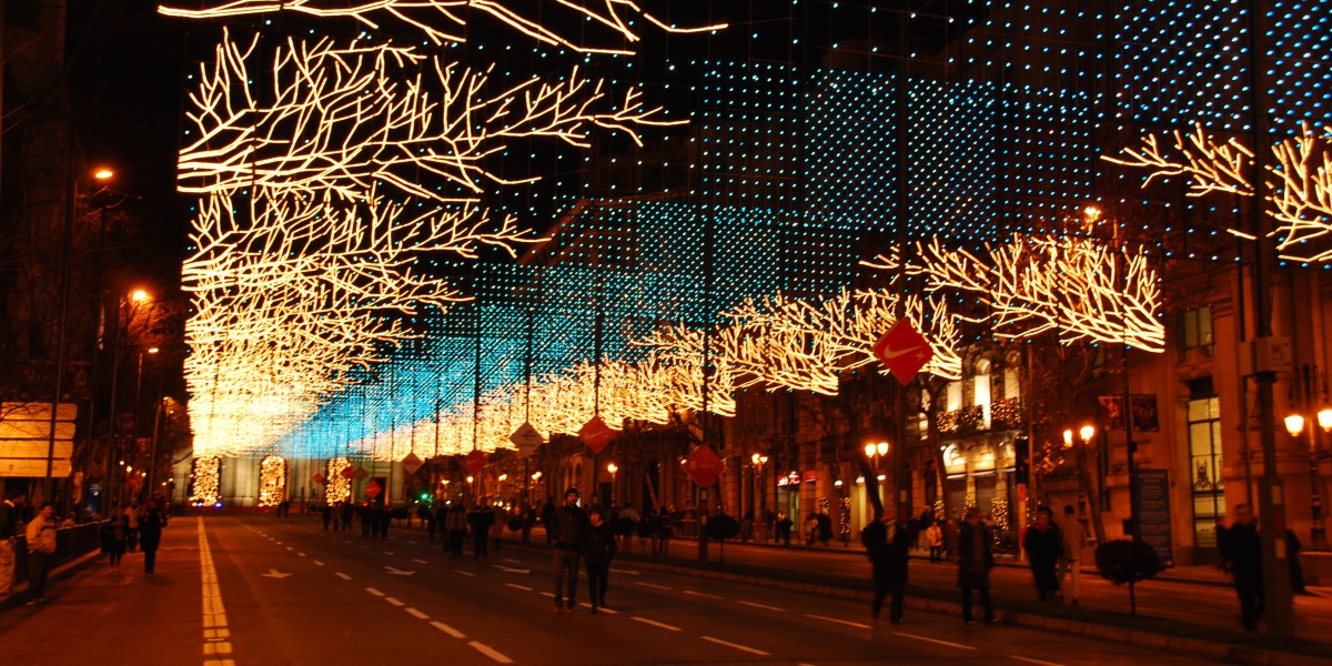 Most popular Christmas destinations Spain