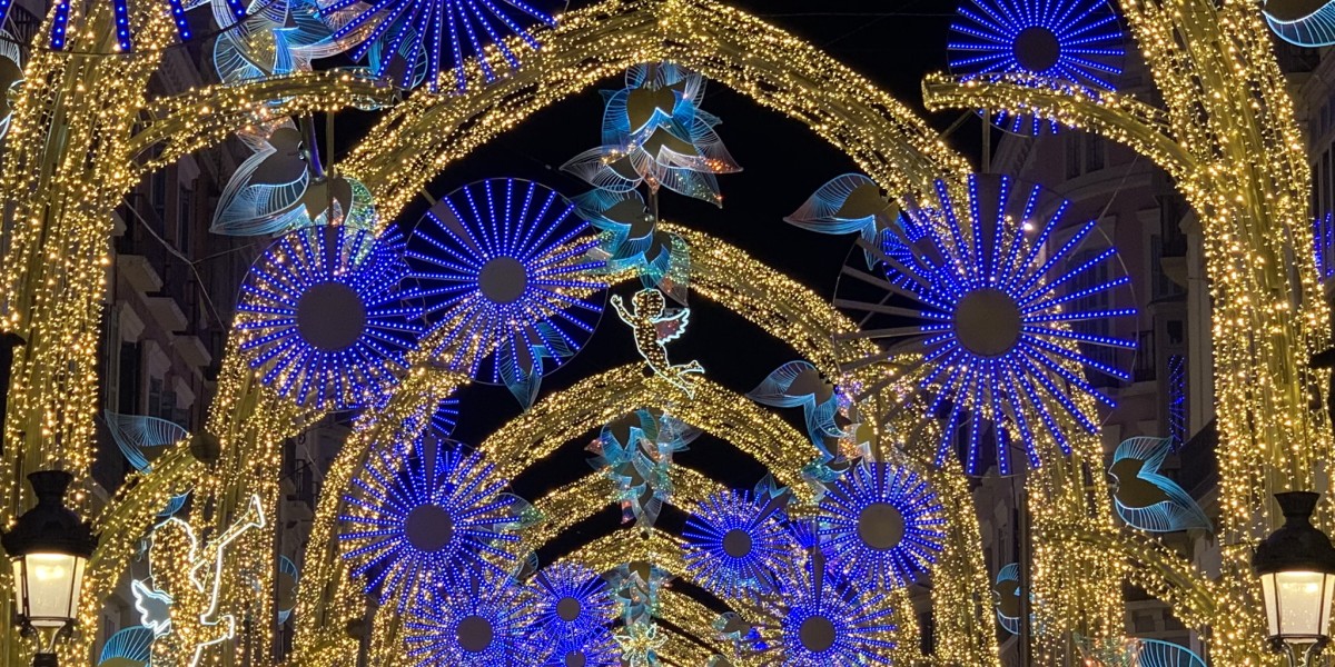 Spanish village with the best Christmas lights