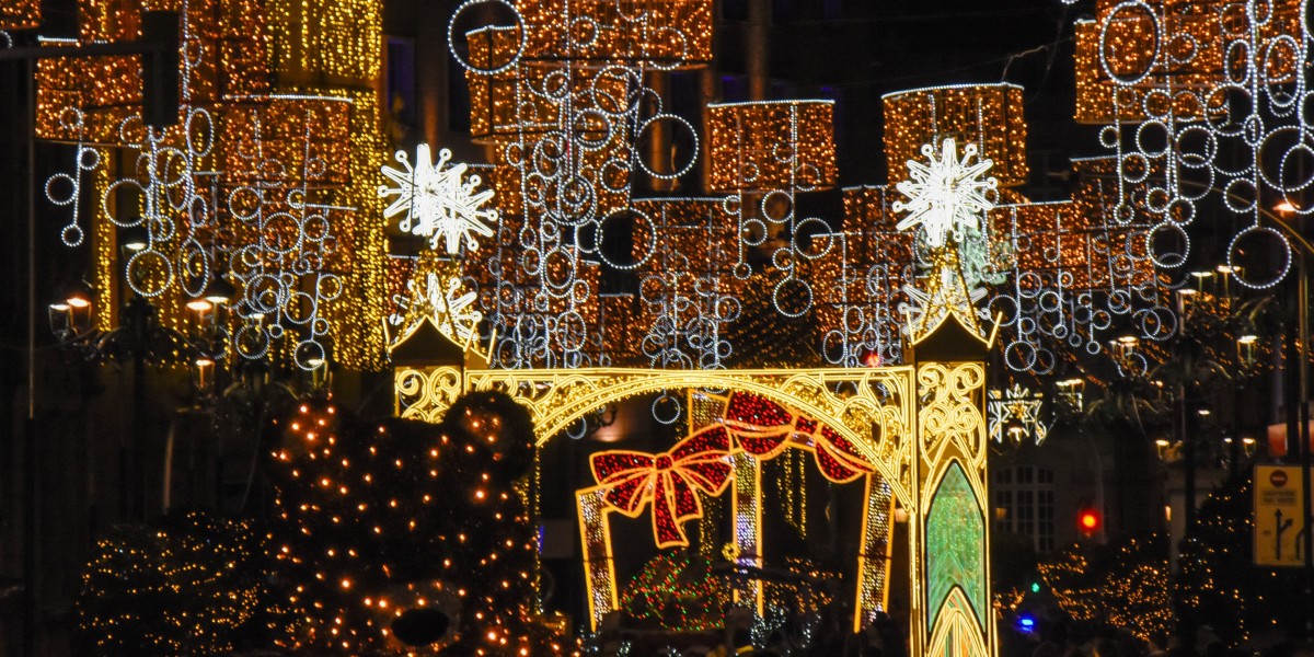 Christmas lights in Vigo 2025