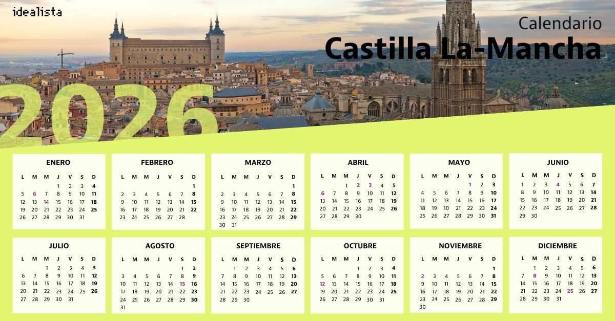 Calendario laboral Castilla-La Mancha 2026