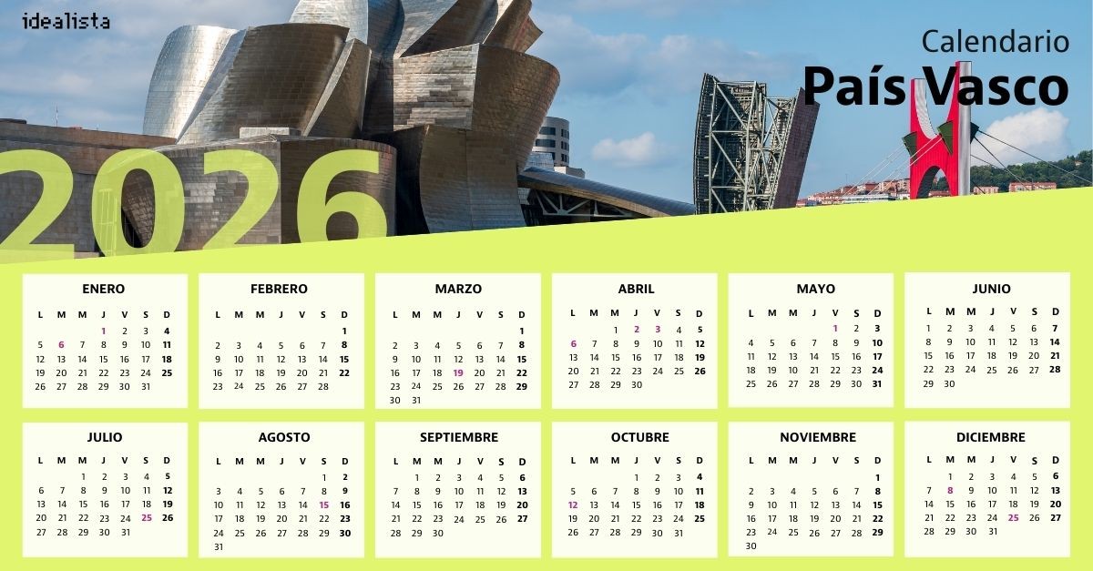 Calendario laboral 2026 País Vasco