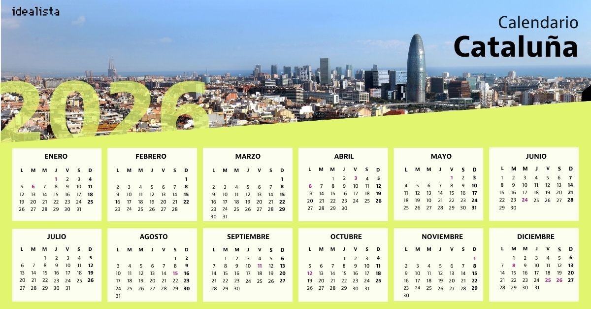 Calendario laboral Cataluña 2026