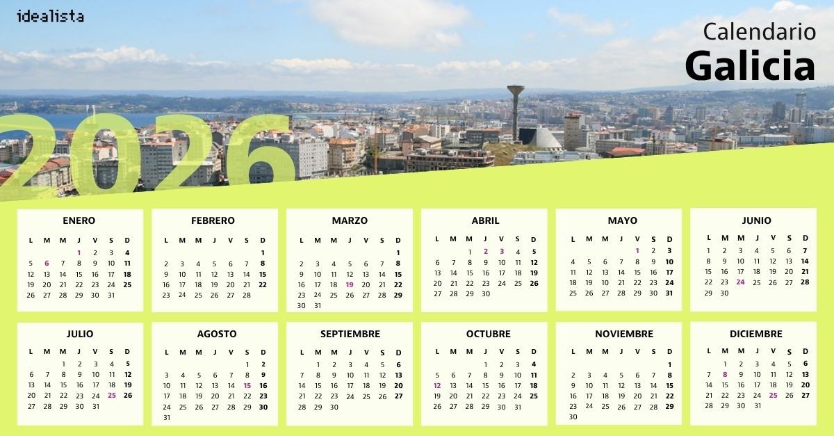 Calendario laboral 2026 Galicia