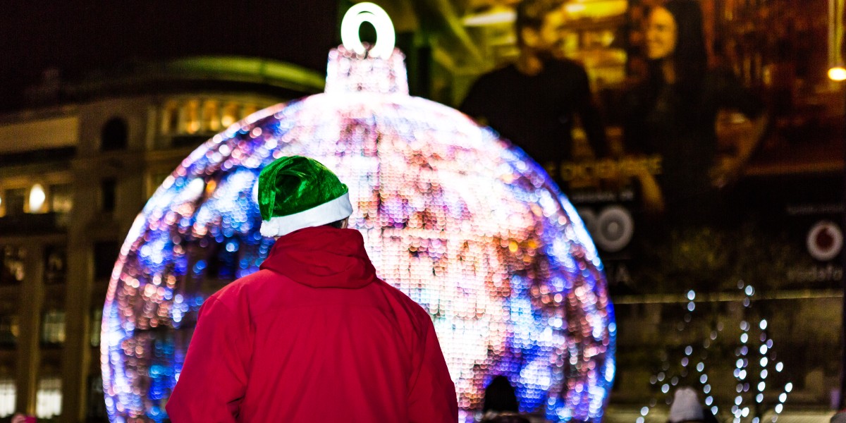 Christmas lights Madrid 2025