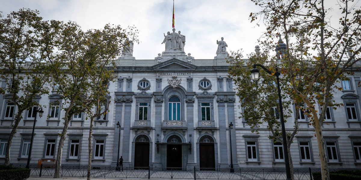 Fachada del Tribunal Supremo