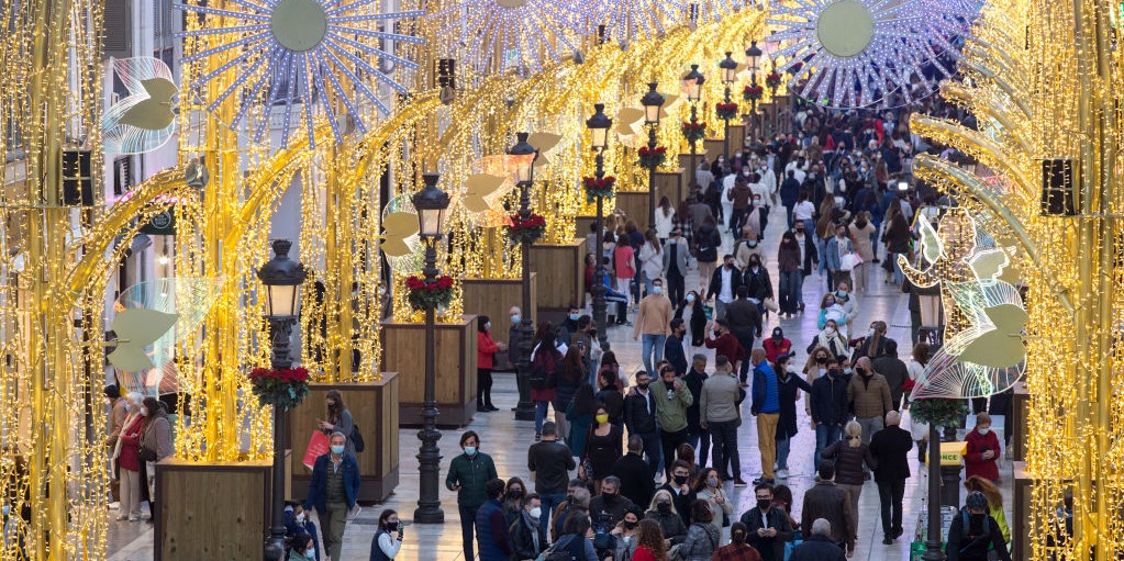 luces de navidad en malaga