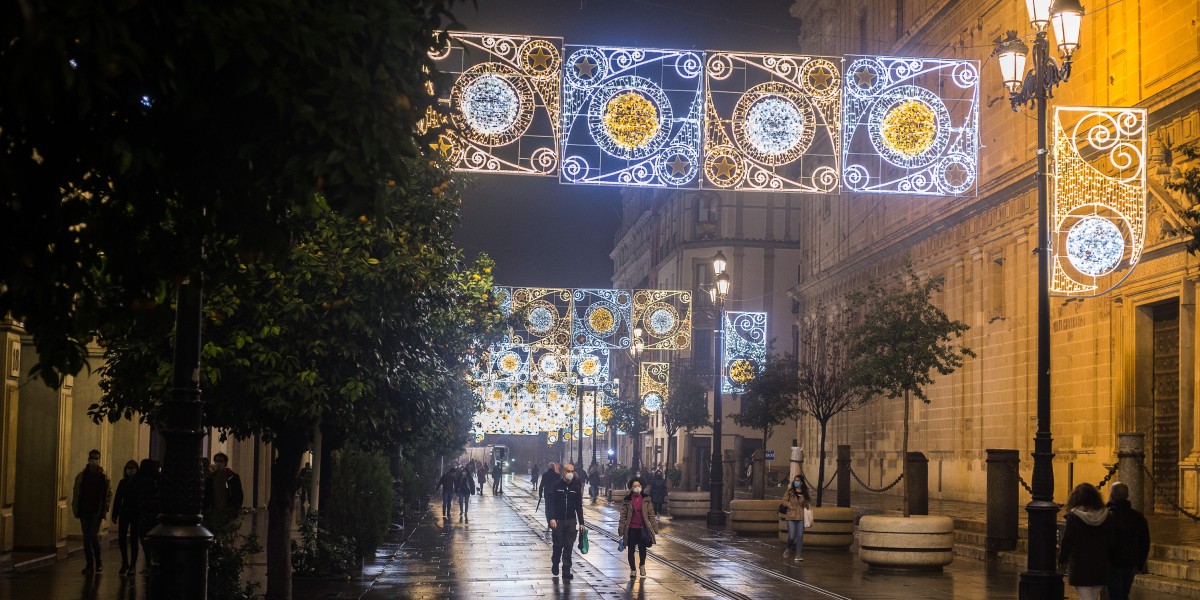 luces de navidad en sevilla