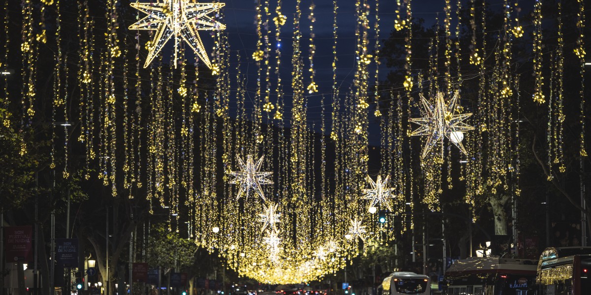 Luci di Natale in Spagna 2025
