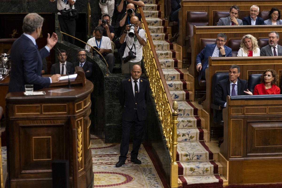 Alberto Núñez Feijóo, líder del PP