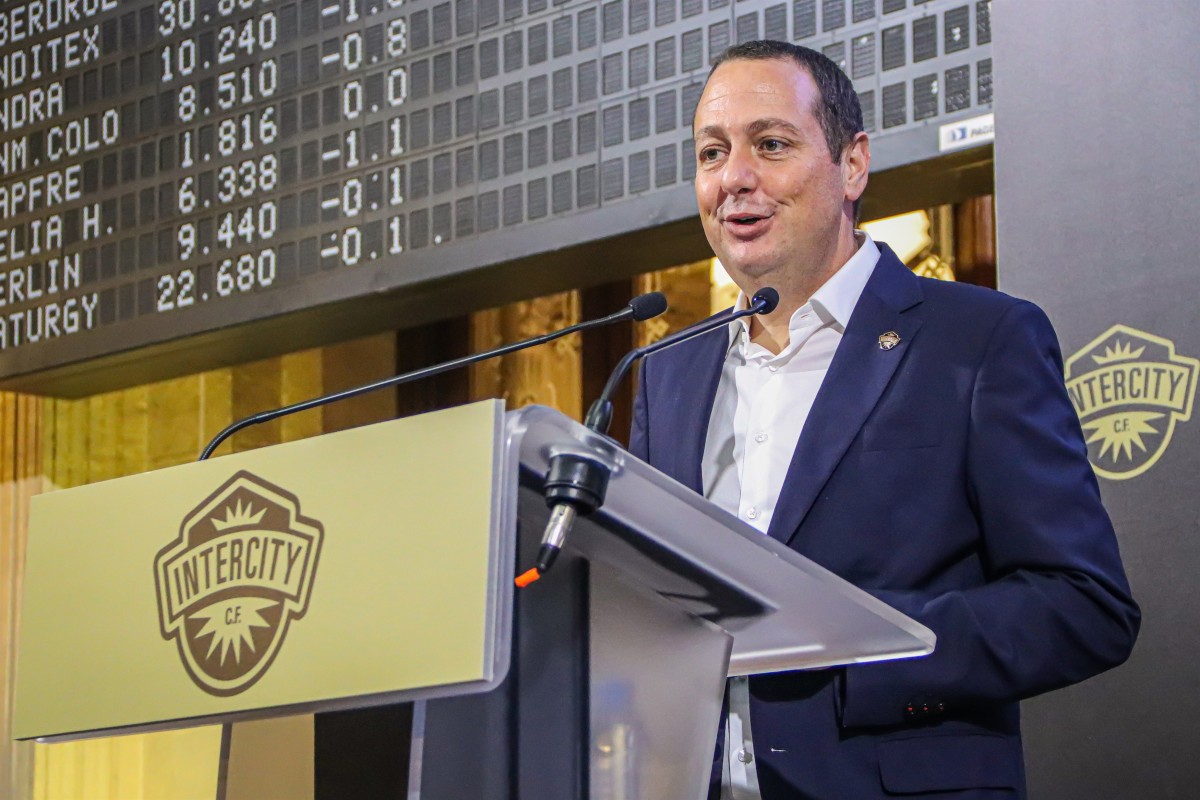 Archivo - Imagen del presidente del CF Intercity, Salvador Martí.