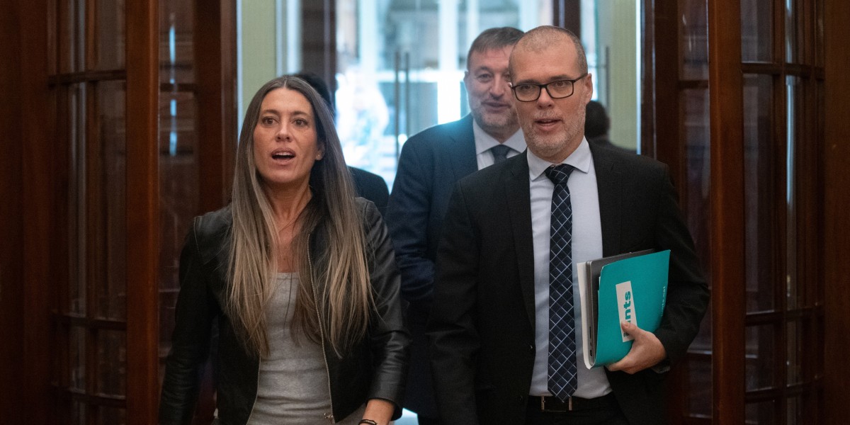 La diputada de Junts, Miriam Nogueras, durante una sesión plenaria en el Congreso, a 11 de diciembre de 2025, en Madrid (España).