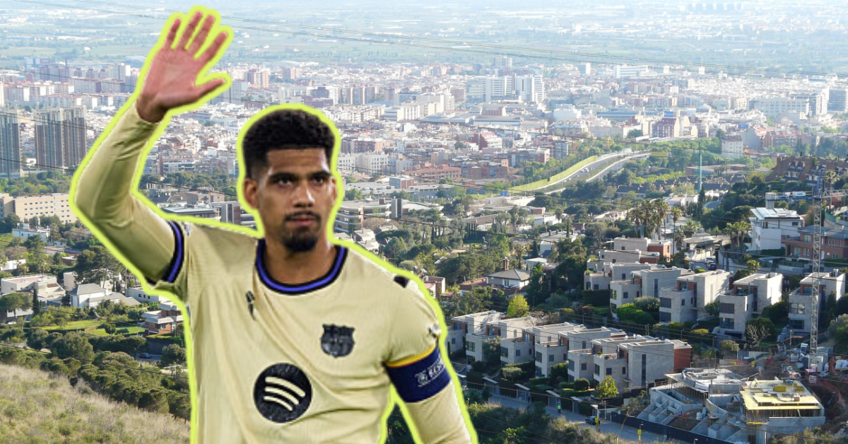 donde vive ronald araujo