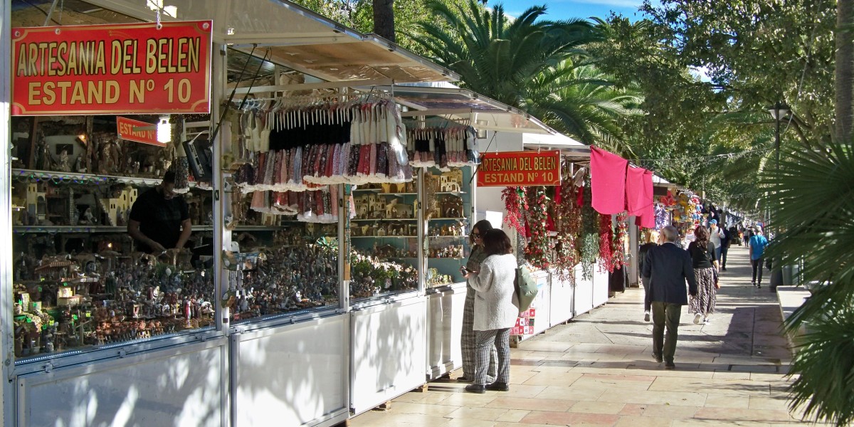 mercadillos navideños en malaga