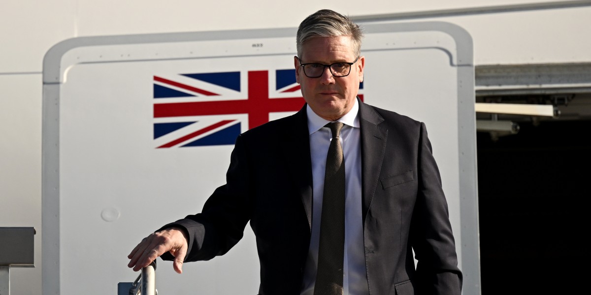 El primer ministro de Reino Unido, Keir Starmer