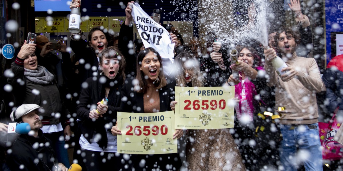 Christmas lottery in Spain