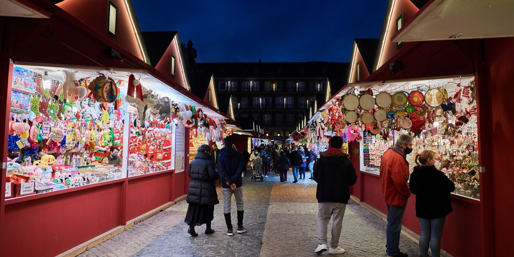mercadillos navideños en madrid