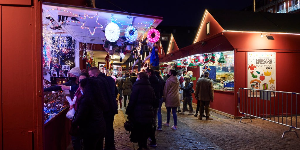 mercadillos navideños en madrid
