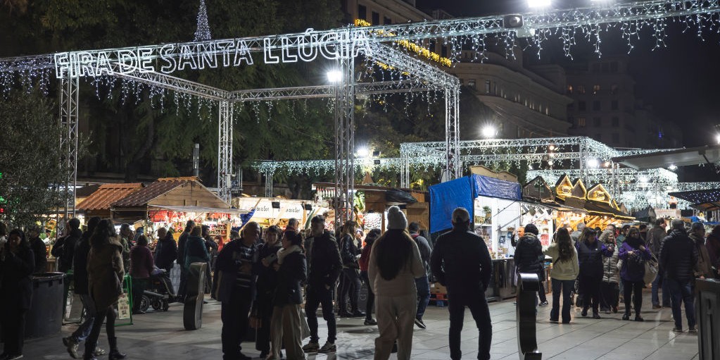 mercadillos navideños en barcelona