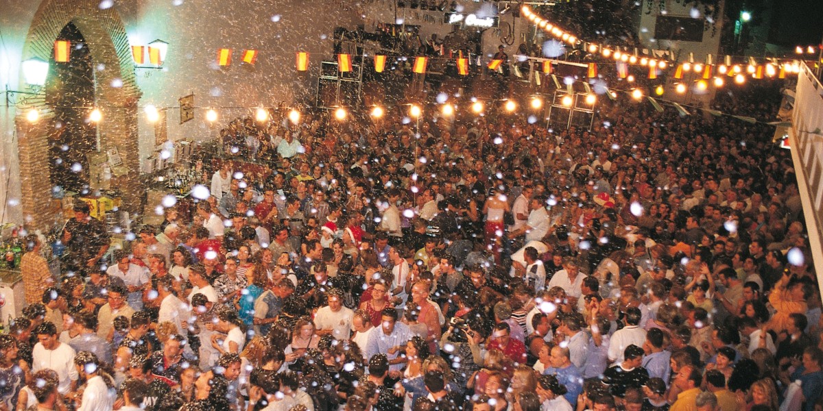 New Year's Eve party in August