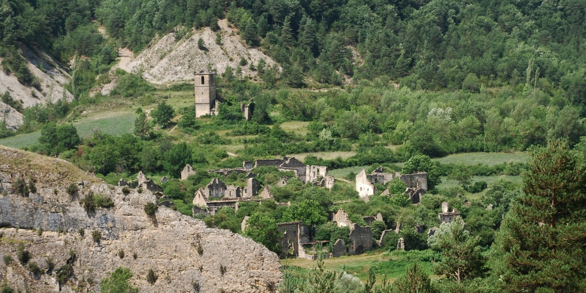 pueblos abandonados en huesca