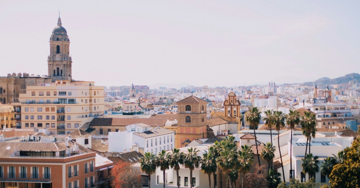 Malaga im Winter