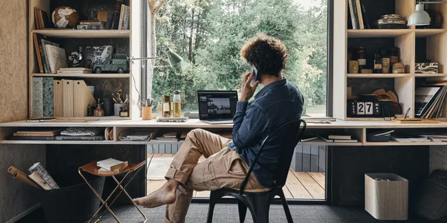 Casa prefabricada de madera con aislante térmico