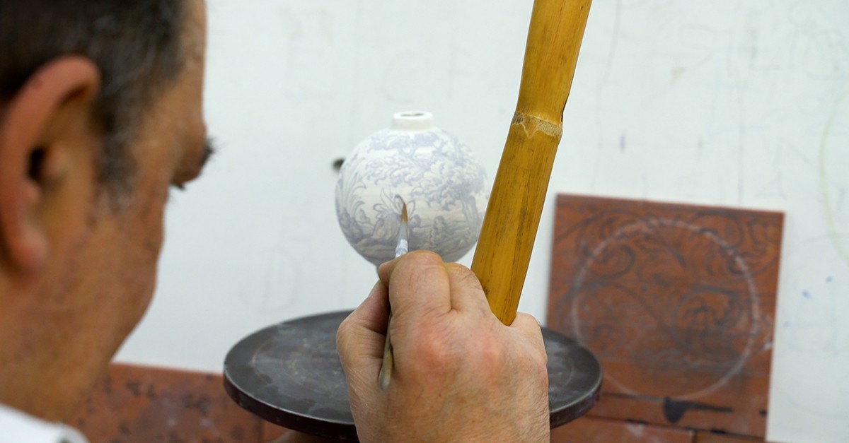 Cómo pintan las bolas de Navidad