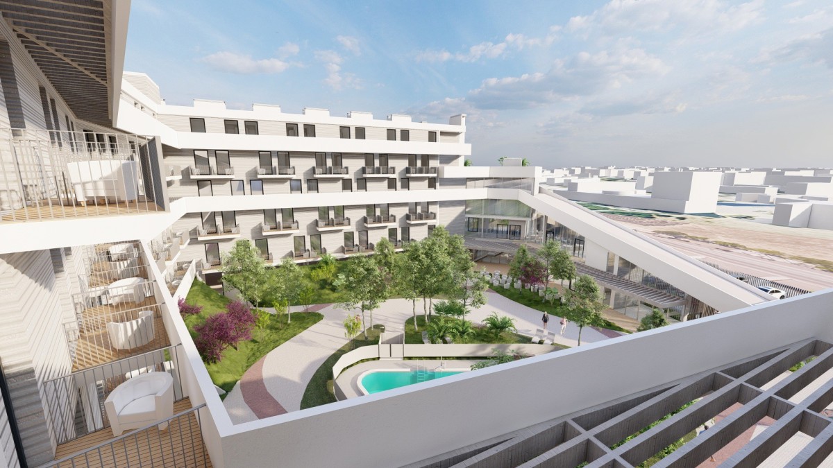 Proyecto de una residencia de estudiantes en Móstoles de Hines